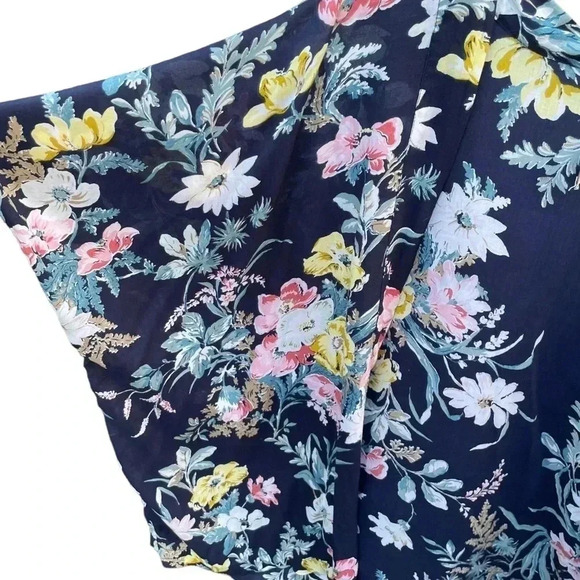 LOFT Floral Kimono Cover Up - Picture 2 of 6